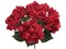 20" Red Hydrangea Bush – Artificial Hydrangea Flowers with 7 Bloom Heads for Floral Arrangements, DIY Crafts & Home Décor